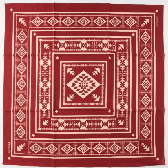 Pendleton Accessories - NWT Pendleton Jumbo bandana - BASKETMAKER DESIGN - 100% COTTON